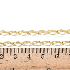 4 mm lange Messingketten für Damen&nbsp;NJEW-K271-02G