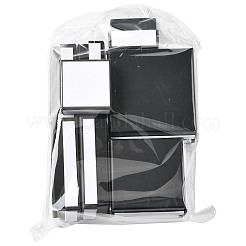 10 Stück 5 Stile Schmuckschatullen aus Karton&nbsp;CON-FS0001-23A