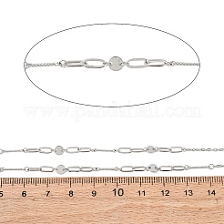 Ovale Ketten aus Edelstahl 304 mit flachen&nbsp;CHS-H117-08P