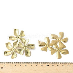 Ohrstecker mit Blumenmotiv aus 304 Edelstahl&nbsp;EJEW-V006-04G