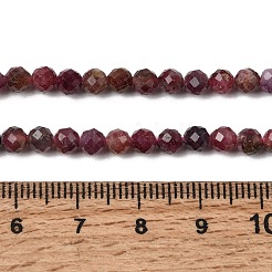 Naturrot Turmalin Perlen Stränge&nbsp;G-A318-A01-4mm-01