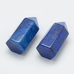 Natürliche Lapislazuli spitzen Perlen&nbsp;G-G760-K01