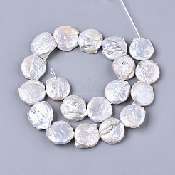 Natürliche Barockperle Keshiperlen Stränge&nbsp;PEAR-S016-006