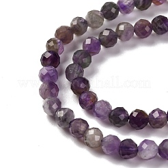 Natürlichen Amethyst Perlen Stränge&nbsp;G-L581A-001B