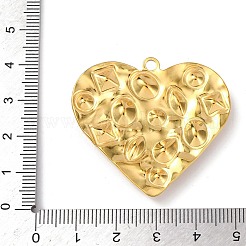 Pendentifs en acier inoxydable 304 avec zircone cubique&nbsp;X-STAS-Z182-07G-01