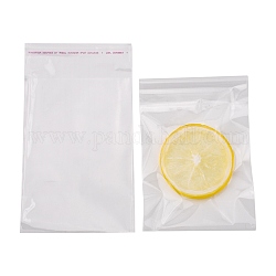OPP Cellophane Bags, Adhesive, Rectangle, Clear, 19x11cm, Unilateral Thickness: 0.023mm, Inner Measure: 16x11cm