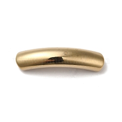 非磁性合成ヘマタイト コネクタ チャーム  カーブ楕円形のリンク  黄金メッキ  39.5x9.5x8mm  穴：1.4mm