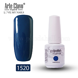 Gel per unghie speciale da 8 ml, per la stampa di timbri artistici, kit di base per manicure con vernice, Blue Marine, bottiglia: 25x66mm