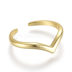 Anillos de latón ajustables en los dedos del pie, anillos abiertos, anillos abiertos, dorado, nosotros tamaño 1 3/4 (13 mm)