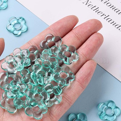 Cadres de perles acryliques transparents&nbsp;TACR-S154-29B-68-1