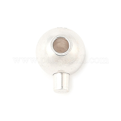 925 Sterling Silber Crimp Perlen&nbsp;STER-C013-01A-S-1