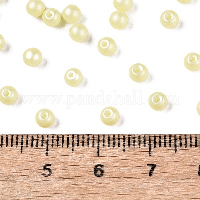 Perles de rocaille en verre&nbsp;SEED-T007-01J-1