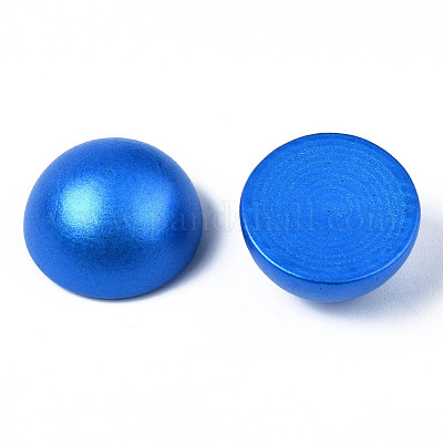Gemalte Naturholz Cabochons&nbsp;WOOD-S057-070C-1