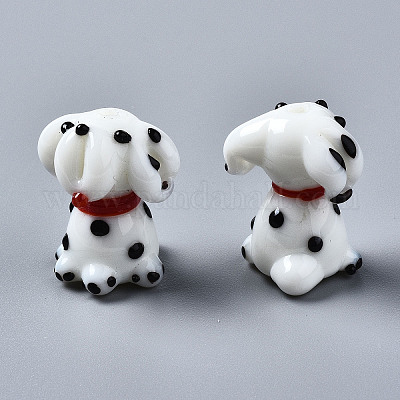 Fatti a mano perle di vetro irregolari fili&nbsp;LAMP-Q031-002-1