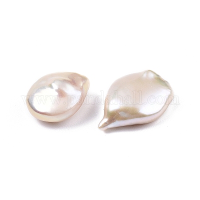 Perles de keshi baroques naturelles&nbsp;PEAR-N020-L13-1