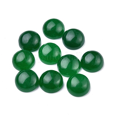 Natürliche Malaysia Jade cabochons&nbsp;G-P393-R61-10MM-1