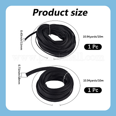 20 m 2 Stile Polyester-Deko-Netzband&nbsp;OCOR-CY0001-94-1