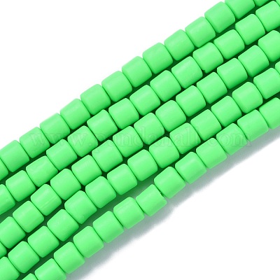 Chapelets de perles en pâte polymère&nbsp;CLAY-T001-C07-1