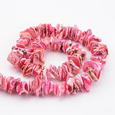Chapelets de perles en coquillage naturel&nbsp;BSHE-P010-M-1