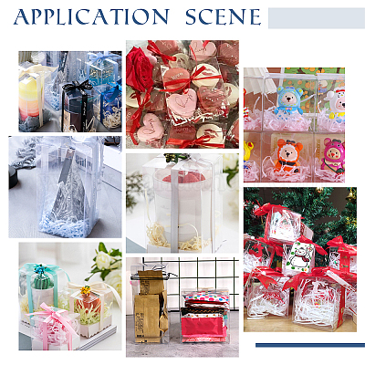 Scatole regalo in plastica trasparente&nbsp;CON-WH0086-045-1