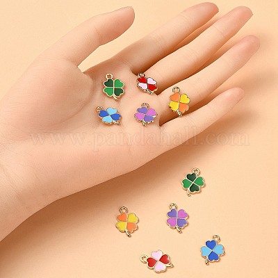 25pcs 5 pendentifs en alliage de couleurs&nbsp;ENAM-YW0003-83-1