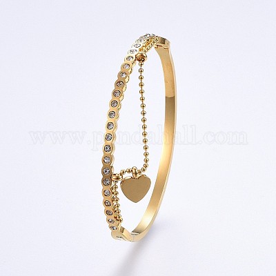 Bracelets en acier inoxydable 304&nbsp;BJEW-P223-09G-1