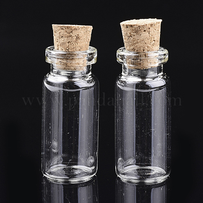 Glass Jar Glass Bottles Bead Containers AJEW-S074-01B-1