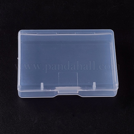 Contenants de perles en plastique transparent CON-WH0021-14-1