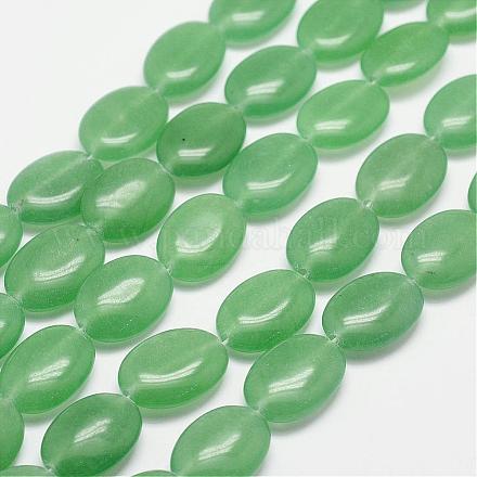 Natural Green Aventurine Beads Strands G-N0175-02-13x18mm-1