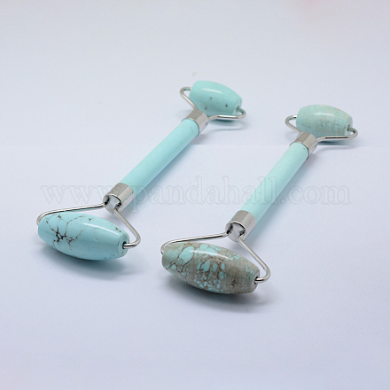 Outils de massage turquoise synthétique G-K277-01B-1