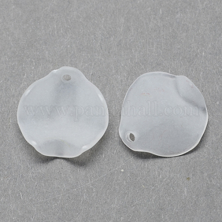 Colgantes de acrílico transparentes FACR-R015-15x15mm-10-1
