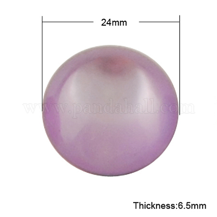 Harz Cabochons CRES-R062-24mm-4-1