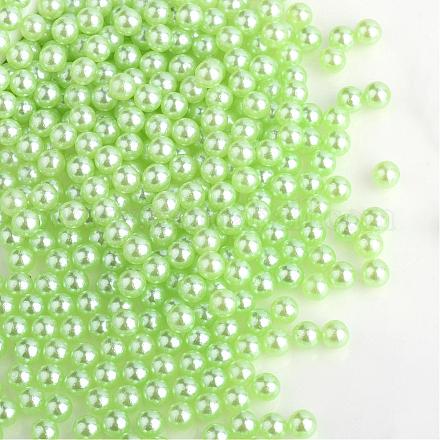 Perles acryliques de perles d'imitation OACR-S011-3mm-Z18-1