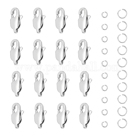 Unicraftale 16Pcs 304 Stainless Steel Lobster Claw Clasps DIY-UN0004-95-1