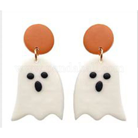 Halloween-Ohrhänger aus Polymerclay&nbsp;WGC24AA-05-1