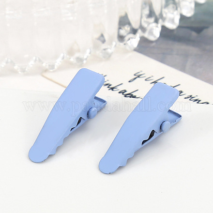 Baking Painted Alloy Alligator Hair Clip OHAR-PW0001-127A-02-1