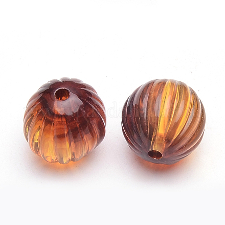 Perles ondulées acryliques X-OACR-S015-01-1