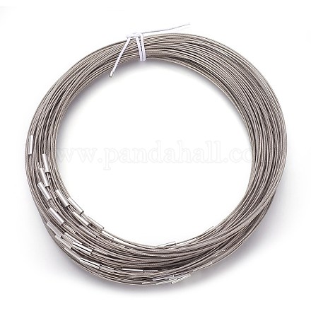 Steel Wire Necklace Making X-SWM09-1