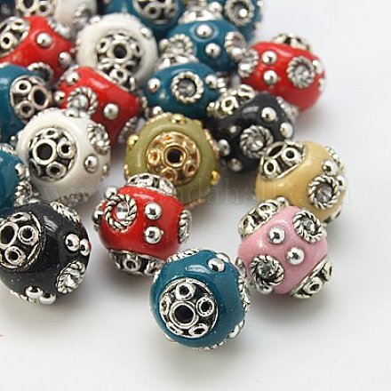 Handmade Indonesia Beads IPDL-R345-M-1