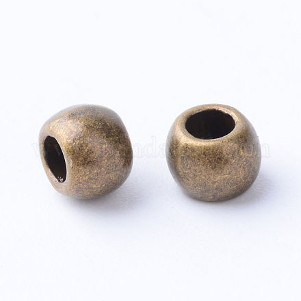 Tibetan Style Alloy Spacer Beads Y-TIBE-Q063-49AB-NR-1