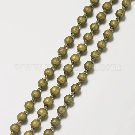 Cadenas de bolas de hierro CH-K001-01-3mm-AB-NF-1