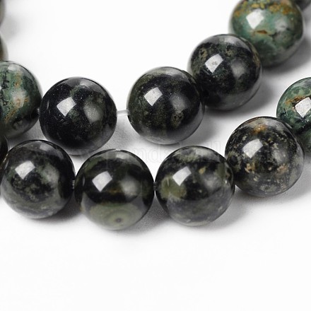 Chapelets de perles de jasper kambaba naturel G-M172-6mm-01-1