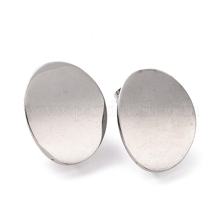 Accessoires de puces d'oreilles en 304 acier inoxydable STAS-Q231-10A-1
