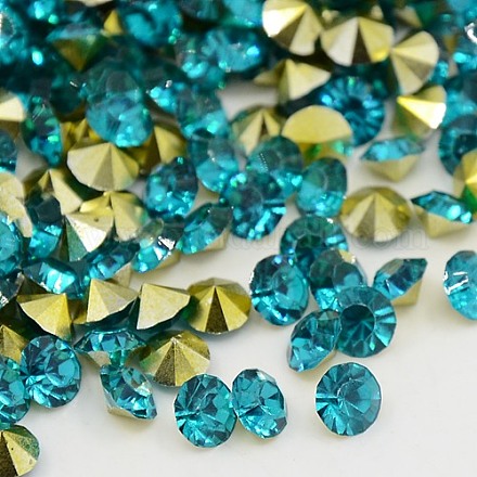Grade AAA Pointed Back Resin Rhinestones CRES-R120-4.0mm-08-1