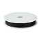 Tiger Tail Wire, Nylon-coated Stainless Steel Wire, Black, 25 Gauge(0.45mm), about 164.04 Feet(50m)/roll