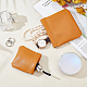 Nbeads 2Pcs 2 Style Imitation Leather Coin Purse ABAG-NB0001-59A-6