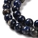 Natural Sodalite Beads Strands G-D481-12C-4