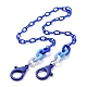 Collares personalizados de cadena de cable de plástico abs NJEW-JN02847-05-1