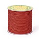 Cordón trenzado de poliéster para la fabricación de joyas OCOR-F011-C09-1