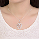 Fashion Tin Alloy Pendant Necklaces NJEW-BB21631-7